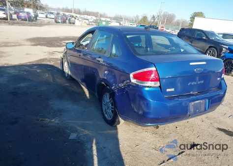 2008 Ford Focus Se/Ses из США, поврежденный, VIN 1FAHP35NX8W156162